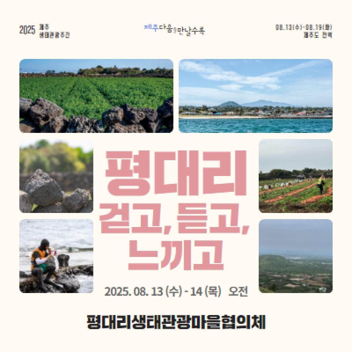 평대리 걷고, 듣고, 느끼고