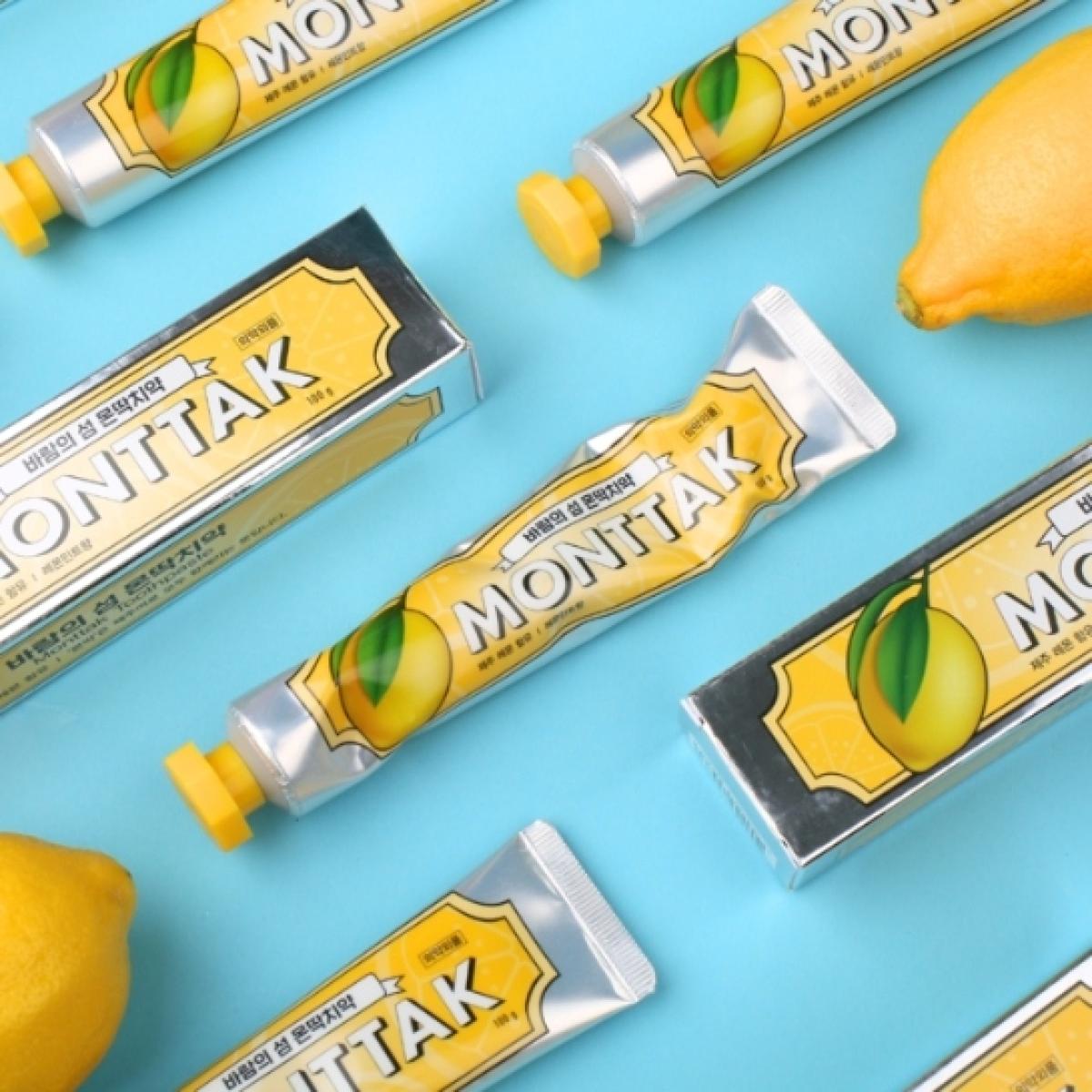 바람의섬 몬딱 치약 (레몬민트향)