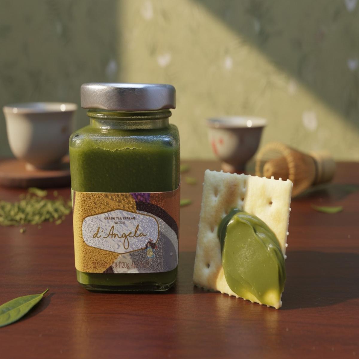 녹차스프레드+만다린잼