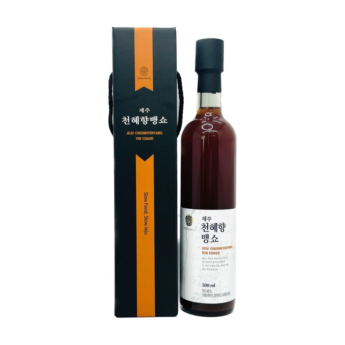 제주 한라봉 천혜향 뱅쇼 500ml 무알콜