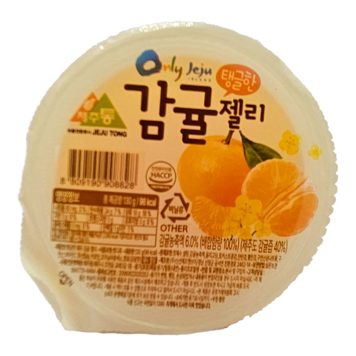 탱글한 제주 감귤 젤리 푸딩 (130g x 8ea)