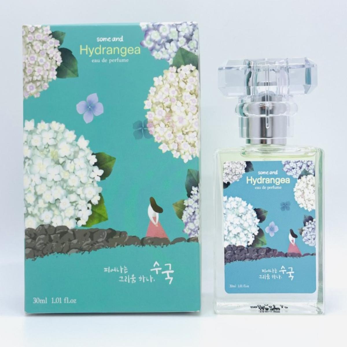 썸앤드 제주 수국 동백 핑크뮬리 향수 30ml 퍼퓸