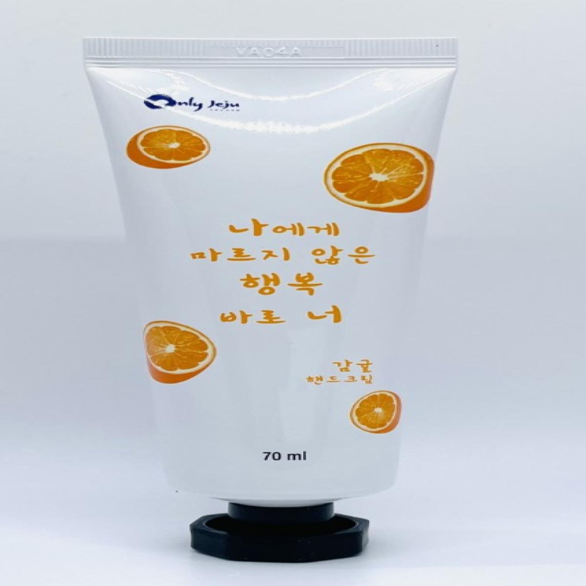 제주 핸드크림 70ml x 6개입 유채꽃 감귤 동백꽃