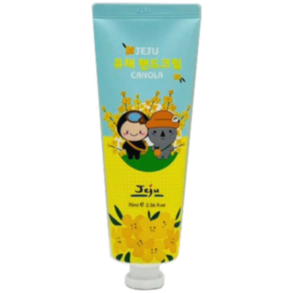 제주갬성 유채 핸드크림 70ml 여행 선물 기념품