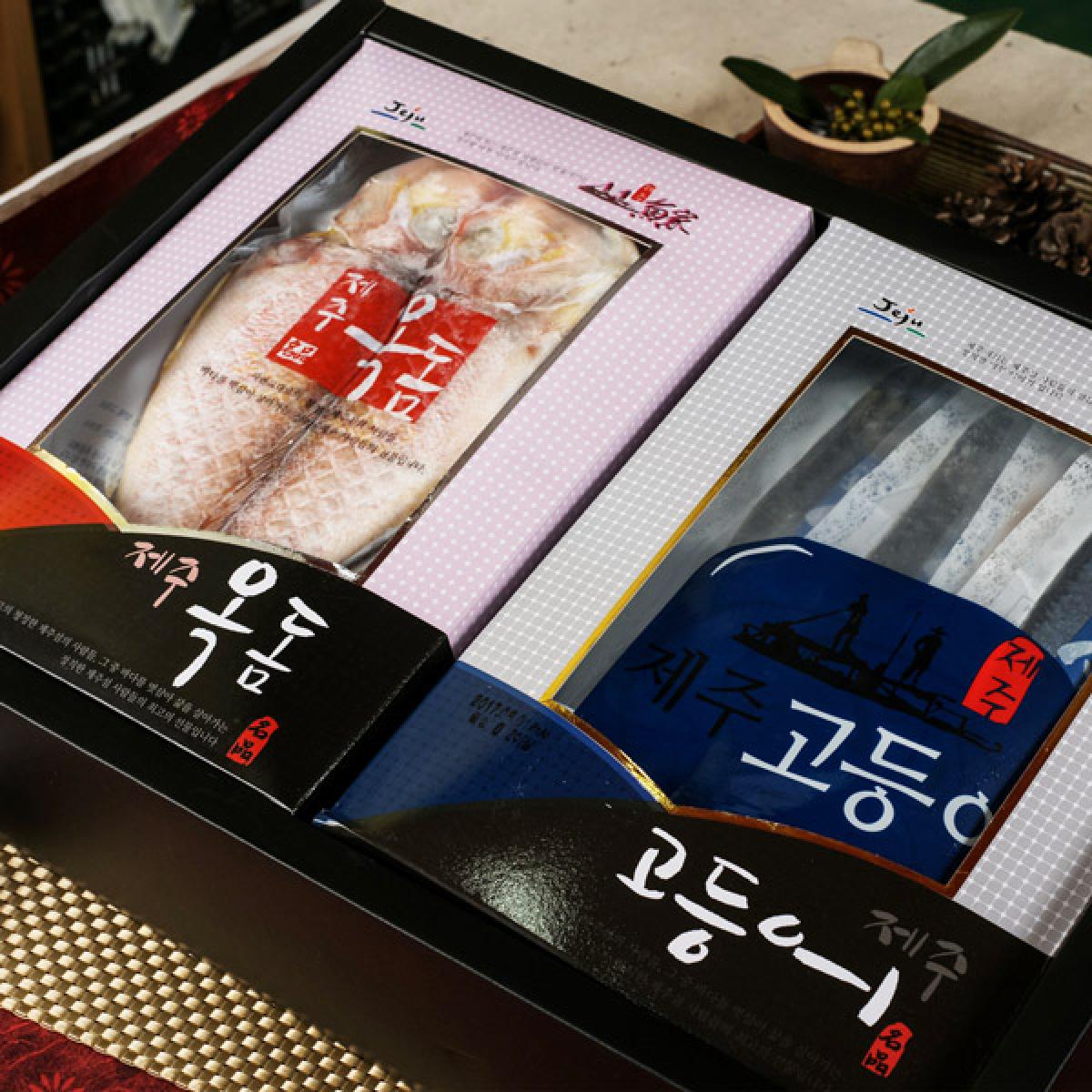 제주어가 프리미엄 선물세트 3종 (갈치,옥돔,고등어)