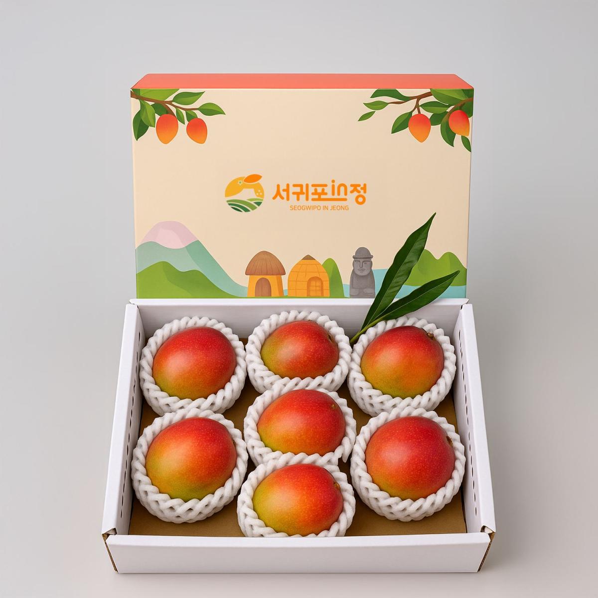 서귀포in정 제주 명품 프리미엄 애플망고 2kg/3kg