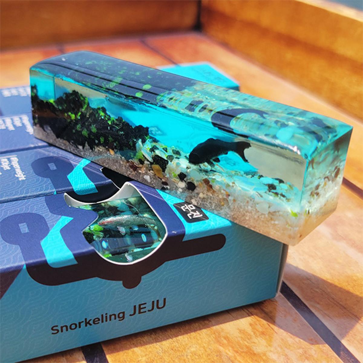 스노클링 제주 자석겸 문진