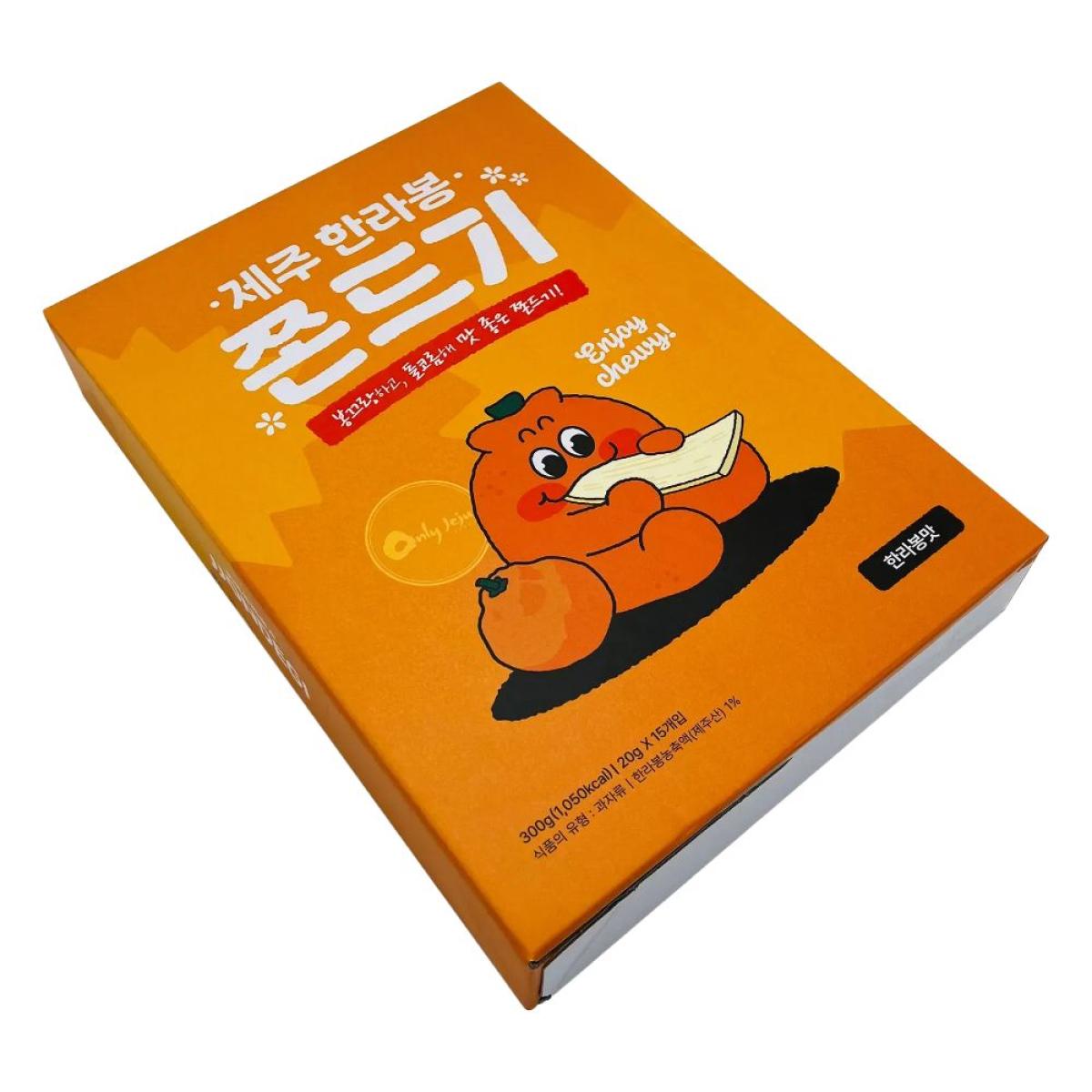 제주 한라봉 쫀드기 20g x 15개입 추억의 간식