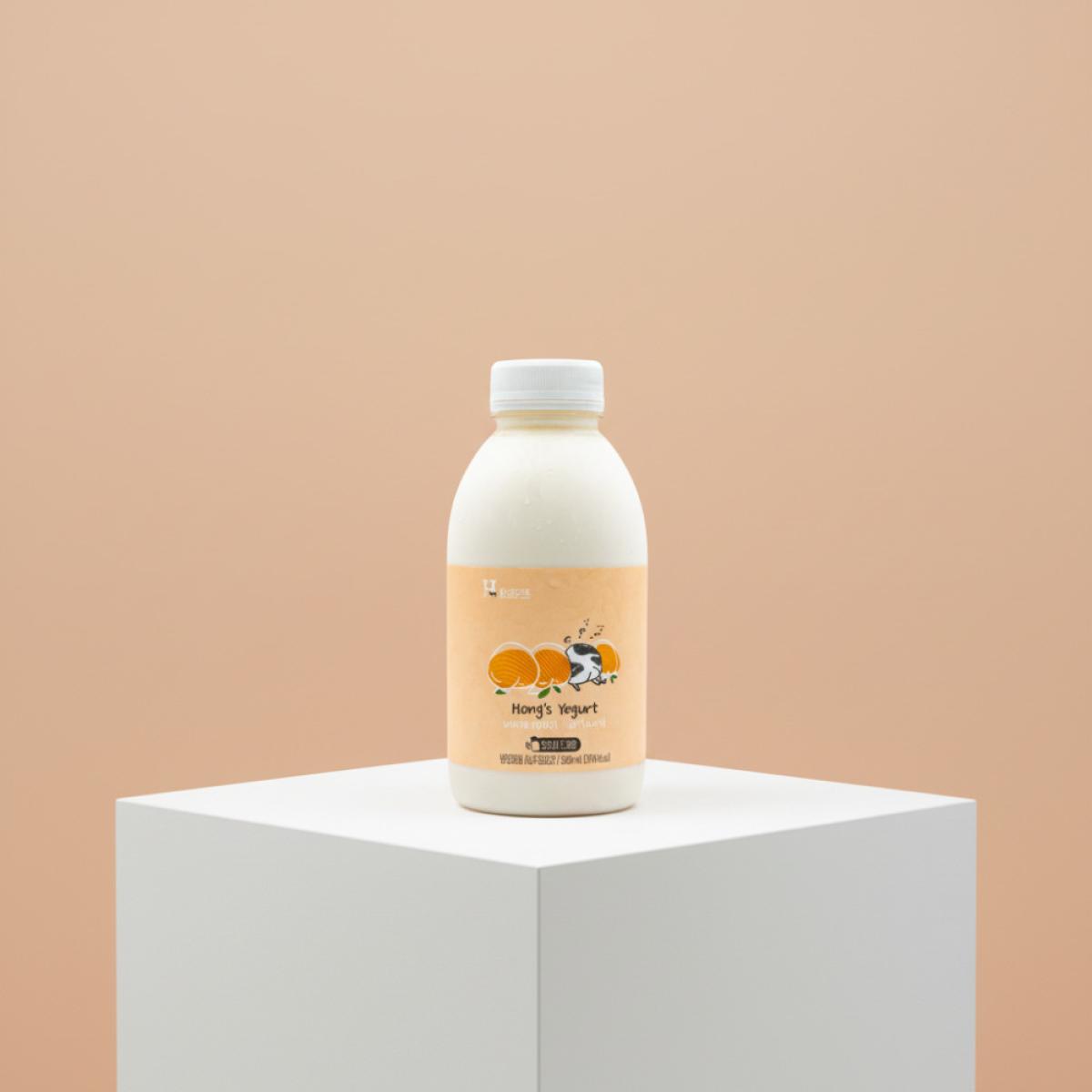 지헌목장 홍스요구르트 화이트피치