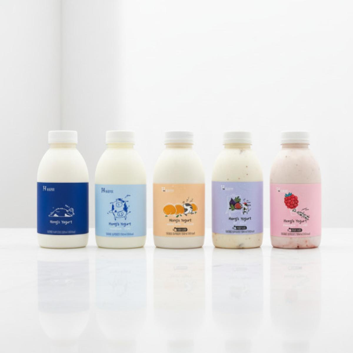 지헌목장 홍스요구르트 라즈베리