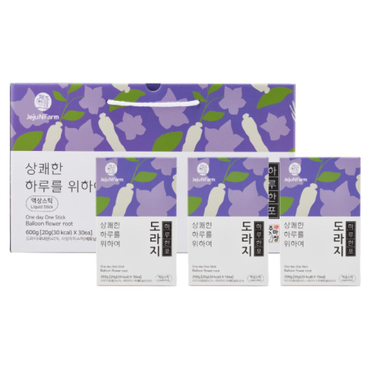 제주앤팜 하루한포 액상스틱 도라지세트★